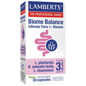 BIOME BALANCE INTIMATE FLORA FOR WOMEN 30 CÁPSULAS LAMBERTS