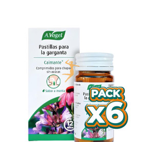 Pack 6x PASTILLAS PARA LA GARGANTA 20 COMPRIMIDOS A.VOGEL (BIOFORCE)