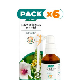 Pack 6x SPRAY DE HIERBAS CON MIEL 30Ml A.VOGEL (BIOFORCE)