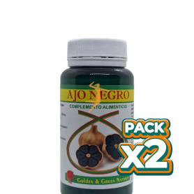 Pack 2x AJO NEGRO 60 CÁPSULAS GOLDEN GREEN