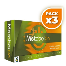 Pack 3x METABOL ON 40 CÁPSULAS TEGOR