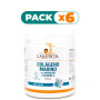Pack 6x COLÁGENO MARINO CON MAGNESIO Y VITAMINA C SABOR SANDIA 350Gr. ANA MARIA LAJUSTICIA