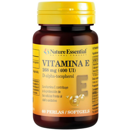 VITAMINA E NATURAL (400 UI) 60 PERLAS NATURE ESSENTIAL