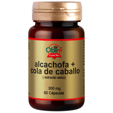 ALCACHOFA + COLA DE CABALLO 60 CÁPSULAS OBIRE