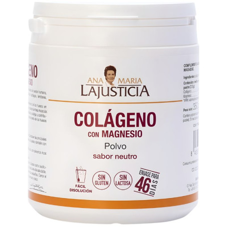 COLÁGENO CON MAGNESIO SABOR NEUTRO 350G ANA MARÍA LAJUSTICIA