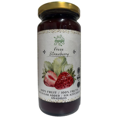 MERMELADA DE FRESA SIN GLUTEN 265G MAYA ORGANIC