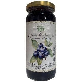 MERMELADA DE ARÁNDANO SILVESTRE SIN GLUTEN 265G MAYA ORGANIC