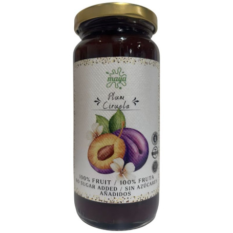 MERMELADA DE CIRUELA SIN GLUTEN 265G MAYA ORGANIC