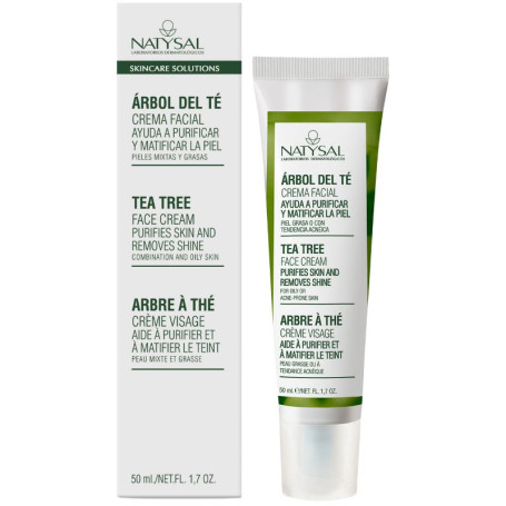 CREMA FACIAL DE ÁRBOL DEL TÉ 50ML NATYSAL