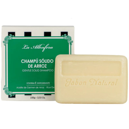 CHAMPÚ SÓLIDO DE ARROZ 100G LA ALBUFERA
