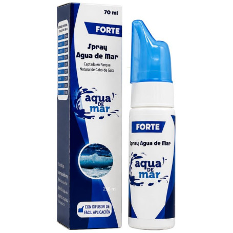 SPRAY NASAL FORTE CON AGUA DE MAR 70ML AQUA DE MAR