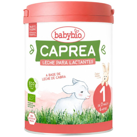 CAPREA 1 LECHE DE CABRA FÓRMULA PARA LACTANTES 800G BABYBIO