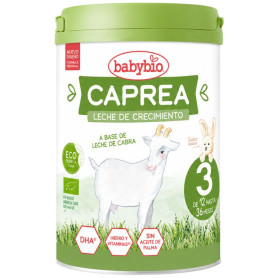 CAPREA 3 LECHE DE CABRA FÓRMULA DE CRECIMIENTO 800G BABYBIO