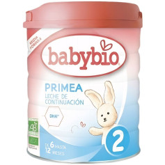 PRIMEA 2 LECHE DE VACA FÓRMULA DE CONTINUACIÓN 800G BABYBIO