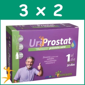 Pack 3x2 Uriprostat 30 Cápsulas Pinisan