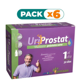 Pack 6x URIPROSTAT 30 CÁPSULAS PINISAN