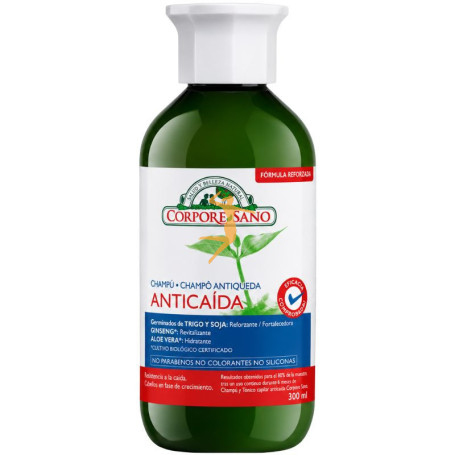 CHAMPÚ ANTICAÍDA 300Ml. CORPORE SANO
