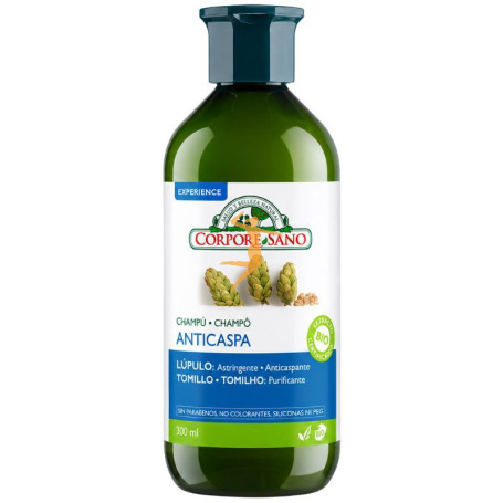 CHAMPÚ ANTICASPA 300Ml. CORPORE SANO