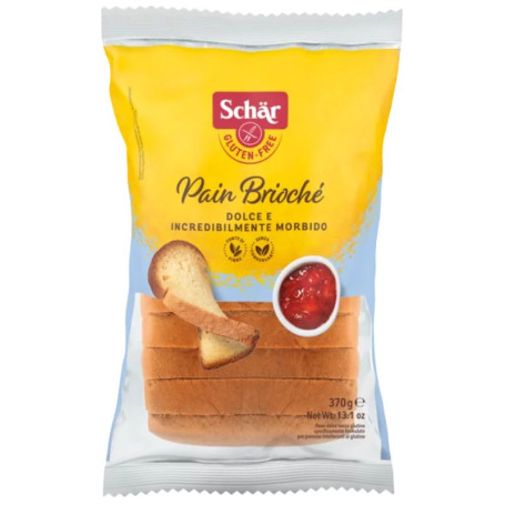 PAN BRIOCHE 370G SCHAR