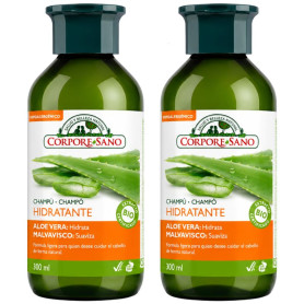 CHAMPÚ HIDRATANTE 300+300ML CORPORE SANO