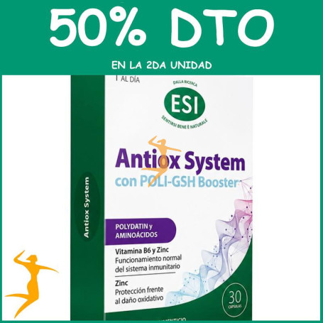 ANTIOX SYSTEM 30 COMPRIMIDOS ESI OFERTA 2 UD