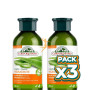 Pack 3x CHAMPÚ HIDRATANTE 300+300ML CORPORE SANO
