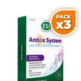 Pack 3x ANTIOX SYSTEM 30 COMPRIMIDOS ESI