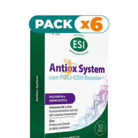 Pack 6x ANTIOX SYSTEM 30 COMPRIMIDOS ESI
