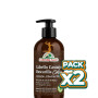 Pack 2x MASCARILLA PARA CABELLO CASTAÑO 280ML CORPORE SANO