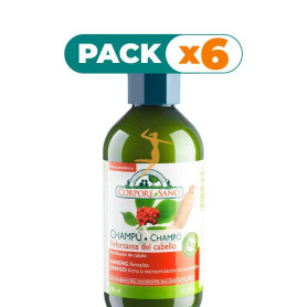Pack 6x CHAMPÚ REFORZANTE 300Ml. CORPORE SANO