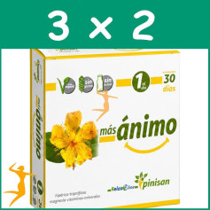Pack 3x2 Más Ánimo 30 Cápsulas Pinisan