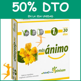MÁS ÁNIMO 30 CÁPSULAS PINISAN OFERTA 2 UD