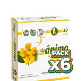 Pack 6x MÁS ÁNIMO 30 CÁPSULAS PINISAN