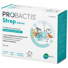 PROBACTIS STREP (APTO PARA NIÑOS) 30 SOBRES BIOTICAL HEALTH