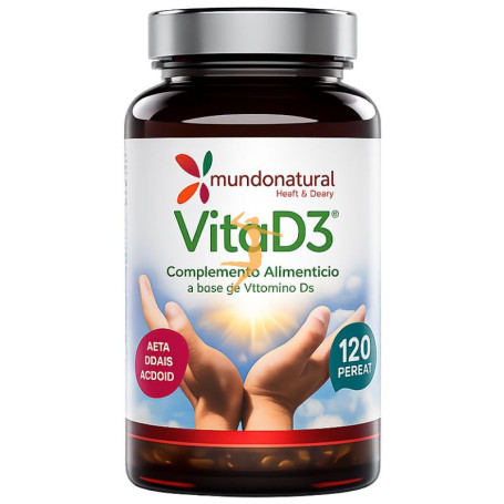 VITAD3 4000UI 120 PERLAS MUNDO NATURAL