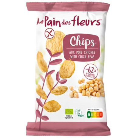 CHIPS DE GARBANZOS 50G LE PAIN DES FLEURS