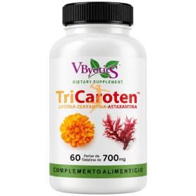 TRICAROTEN 60 PERLAS VBYOTICS