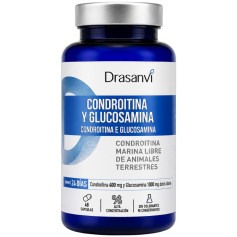 CONDROITINA Y GLUCOSAMINA 48 CÁPSULAS DRASANVI