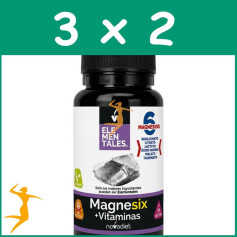 PACK 3x2 MAGNESIX 60 COMPRIMIDOS NOVA DIET