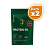 Pack 2x PROTEIN 90 CACAO 300G SANTIVERI