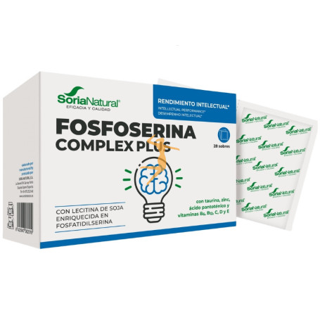 FOSFOSERINA COMPLEX PLUS 28 SOBRES SORIA NATURAL