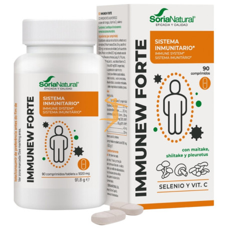 IMMUNEW FORTE 90 COMPRIMIDOS SORIA NATURAL