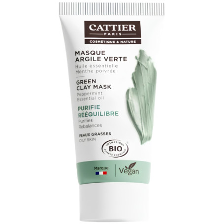 ARCILLA VERDE LISTA PARA USAR 100ML CATTIER PARIS