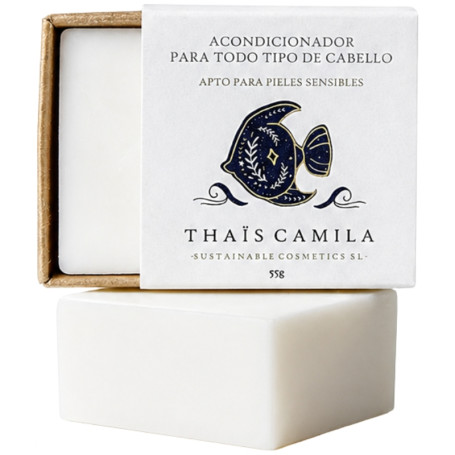 ACONDICIONADOR SÓLIDO TODO TIPO DE CABELLOS 55G THAIS CAMILA