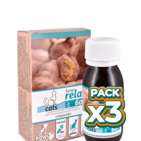 Pack 3x KOWI CATS RELAX 60ML KOWI NATURE