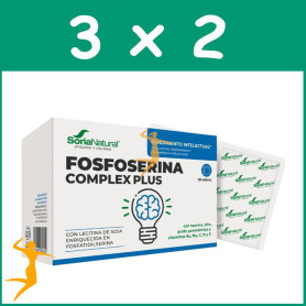 PACK 3x2 FOSFOSERINA COMPLEX PLUS 28 SOBRES SORIA NATURAL