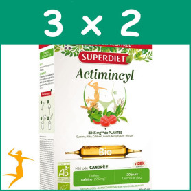 Pack 3x2 ACTIMINCYL BIO FORMULA + CONCENTRADA 20 AMPOLLAS SUPERDIET