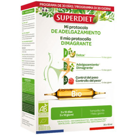 MI PROTOCOLO DE ADELGAZAMIENTO BIO 30 AMPOLLAS SUPERDIET