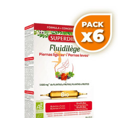 Pack 6x FLUIDILEGE BIO 20 AMPOLLAS SUPERDIET
