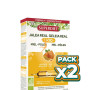 Pack 2x JALEA REAL MIEL + POLEN BIO 1500MG 20 AMPOLLAS SUPERDIET